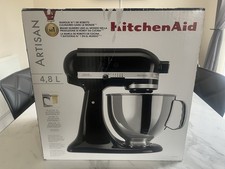 Kitchen Aid 4.8l Onyx Black Stand Mixer with Bowl and Attachments 