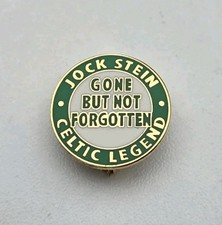 GLASGOW CELTIC JOCK STEIN PIN