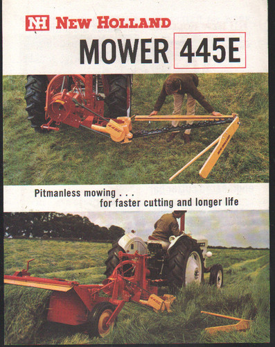 New holland 445e - holland, grass