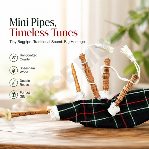 Kids mini bagpipe sheesham - mini,