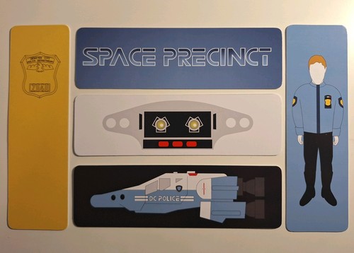 Space precinct bookmarks gift - precinct,