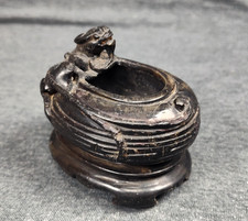 Antique Ming Dynasty Hand Carved Hard Stone Dragon Figure Rare & Unusual