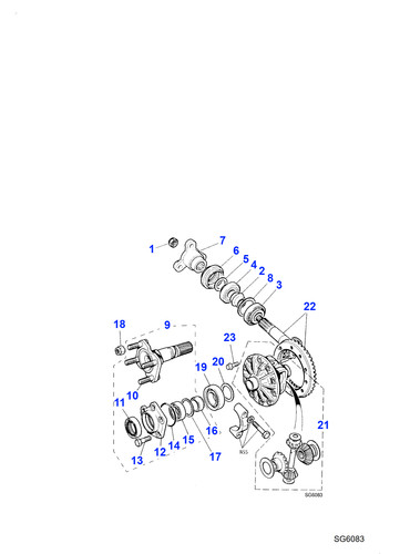 Jaguar genuine output shaft - jaguar,