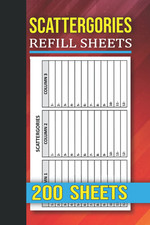 Scattergories Refill Sheets