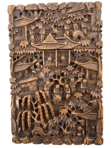 Antique chinese wood hand - chinese,