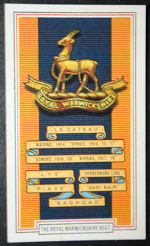 Royal warwickshire regiment - royal,