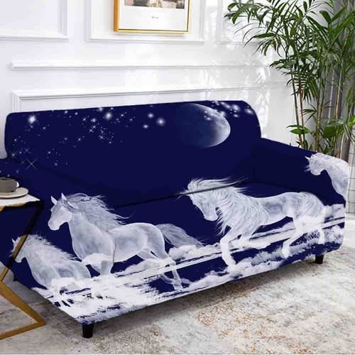 Horse strange sky stretch sofa - strange,
