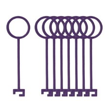 30 PCS Quality Clay Pigeon Hooks ABS Clay Target Rack  Shooting Practice Work