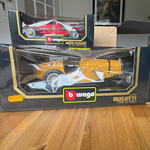 Bburago gold 1934 - gold, bugatti