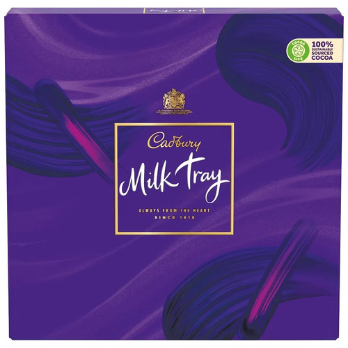 Cadbury milk chocolate - cadbury, tray