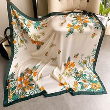 Elegant Silk Scarf (43x43in)