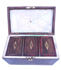 Antique Mahogany Sarcophagus 3