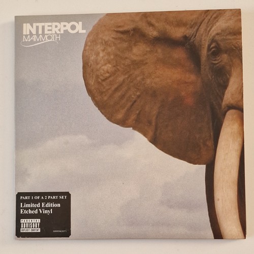 Interpol mammoth 2x7 vinyl - -,