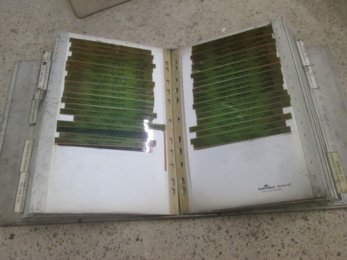 Leyland bus microfiche slides - microfiche,