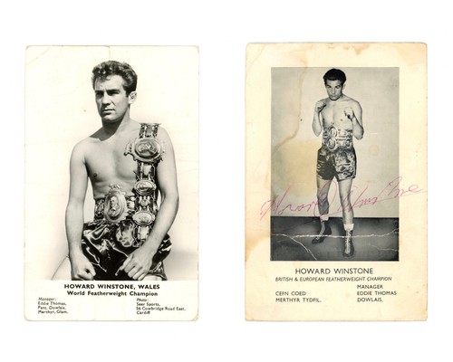 Howard winstone signed boxing - howard,