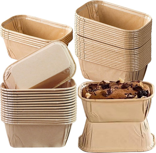 50pcs mini loaf cake - 50pcs,