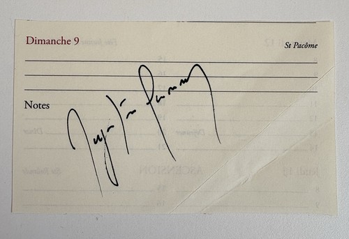Ayrton senna autograph signed - senna,