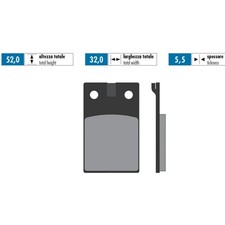 Brake pads Polini original