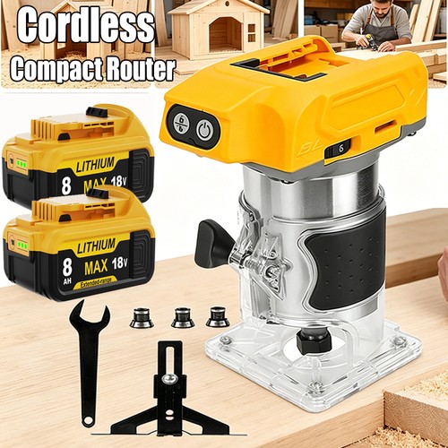 Brushless cordless wood router - cordless,
