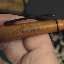 Hand Turned Slimline Wooden