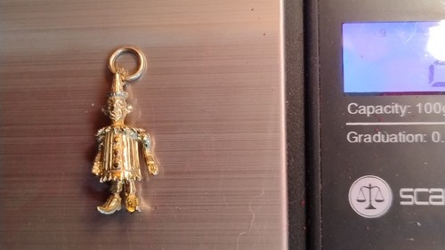 Carat gold clown - 9,