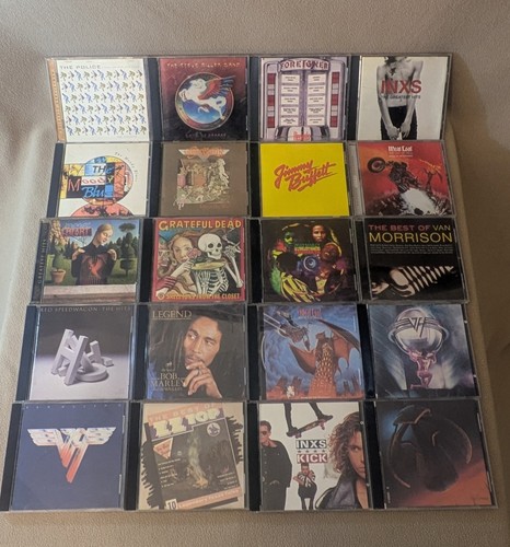 Lot classic rock cds - of, 20