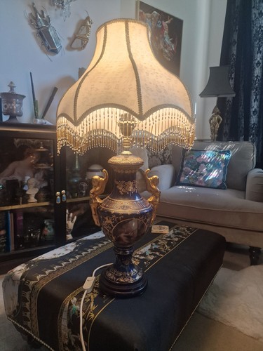 Antique table lamp - lamp, bernard