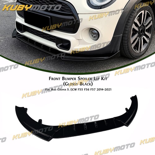 Gloss black front spoiler - gloss,