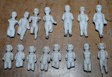 15 antique German bisque