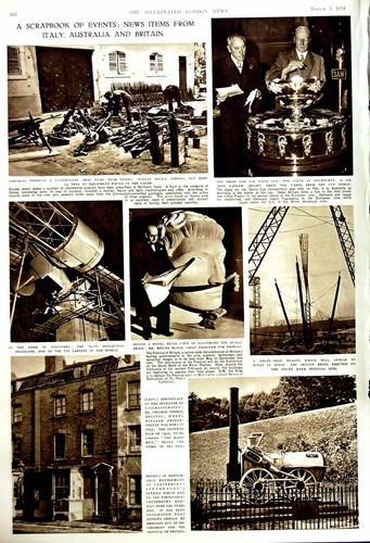 Original old vintage print - original,
