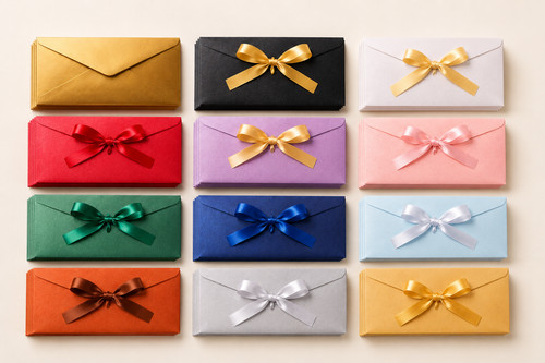 Bow tied ribbon gift voucher - tied,