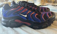 Nike Tns Size 6 Black Red And Blue 