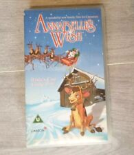 Carlton Annabelle's Wish VHS Cassette 1999 Childrens Vintage Christmas Movie 