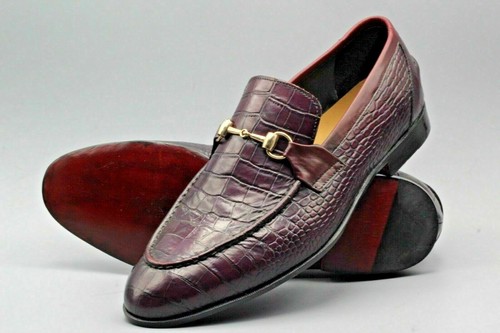 Mens handmade shoes crocodile - mens,