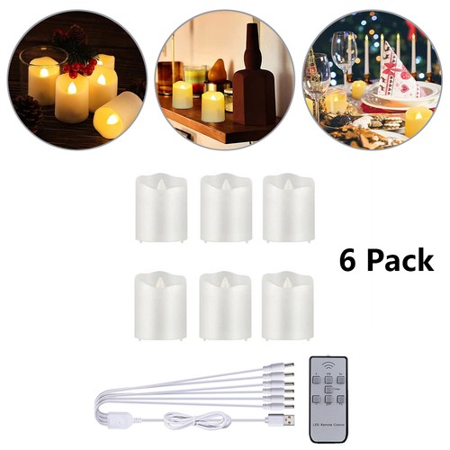 6pcs led flickering tea - flickering,