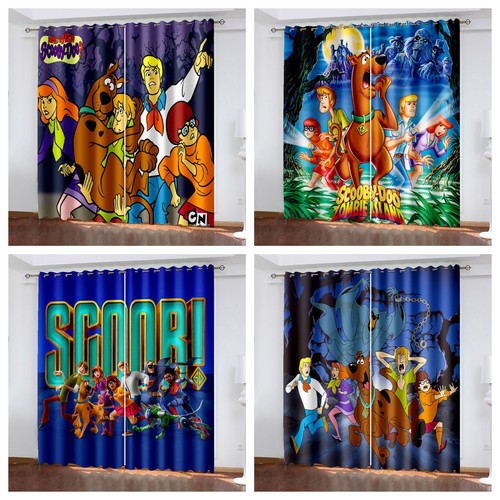 Scooby doo curtains boys girls - scooby-doo,