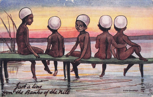 Ww1 postcard black - ww1,