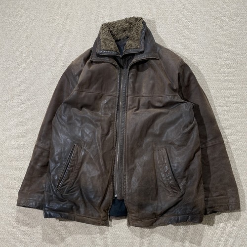 Donar leather jacket - donar, mens