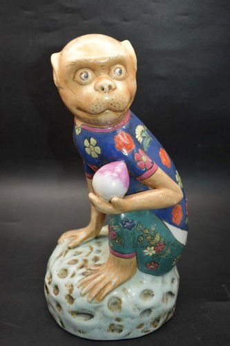 Large vintage chinese monkey - large,