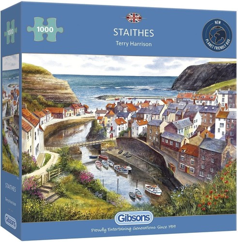 Staithes 1000 piece - staithes,