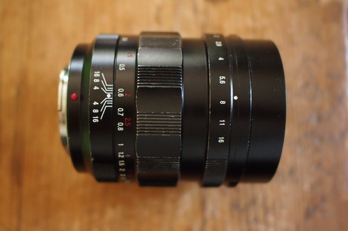 Voigtlander 5mm 95 micro - 42.5mm, f0.95