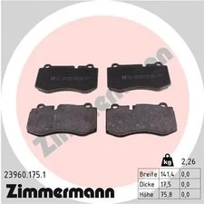 Brake pads 23960.175.1