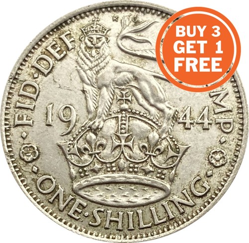English shilling george - english,