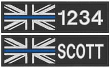120x35mm Custom Police Name
