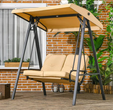Garden Swing Bench 2 Seater