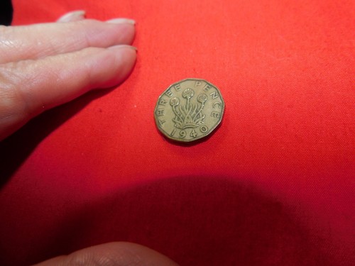 Collectable three pence - 3d,