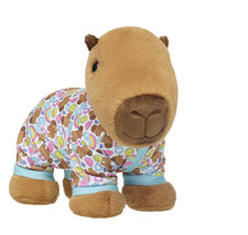 Build a Bear Capybara In His PJ Stuffed Animal Soft Toy Colour Medium Brown