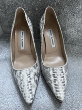 Manolo Blahnik Exotic Python