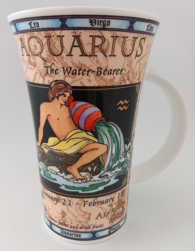 Dunoon mug aquarius zodiac - dunoon,