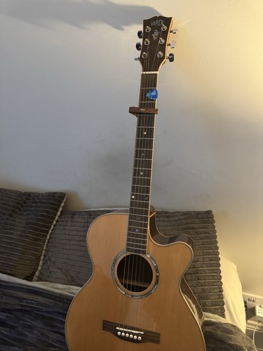 Semi acoustic guitar - guitar, amp